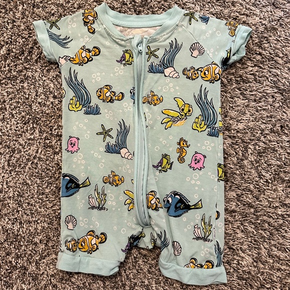 Little Sleepies Nemo shortie 3-6 months